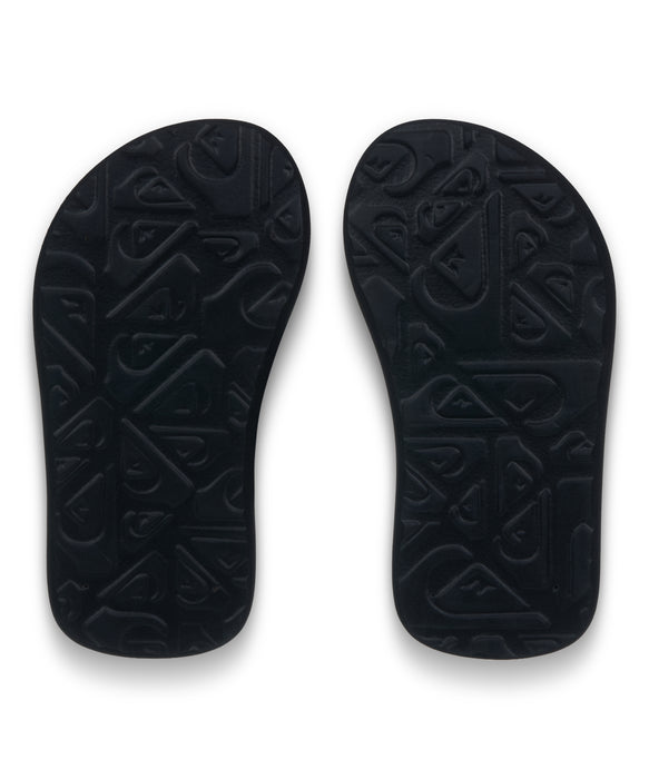 QUIKSILVER キッズ MOLOKAI LAYBACK TODD ビーチサンダル 【2026年春夏モデル】 BKJ6 / 12CM