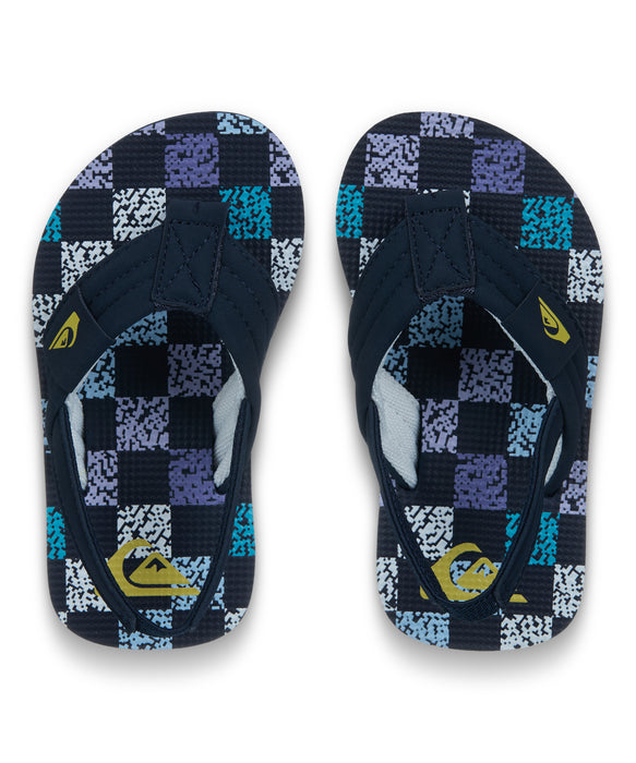 QUIKSILVER キッズ MOLOKAI LAYBACK TODD ビーチサンダル 【2026年春夏モデル】 KTP6 / 12CM