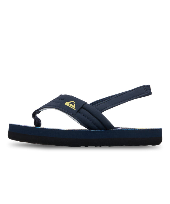 QUIKSILVER キッズ MOLOKAI LAYBACK TODD ビーチサンダル 【2026年春夏モデル】 KTP6 / 12CM