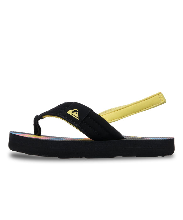 QUIKSILVER キッズ MOLOKAI LAYBACK TODD ビーチサンダル 【2026年春夏モデル】 KVJ6 / 12CM