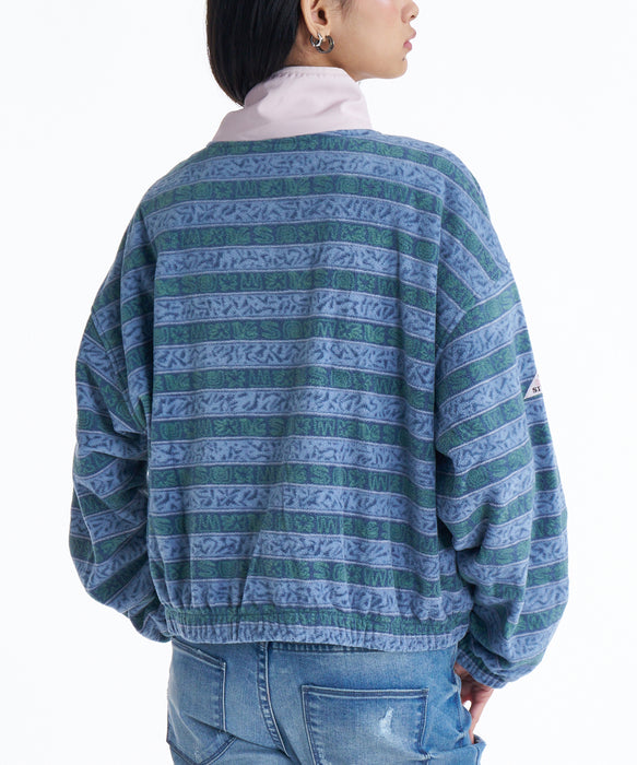 【オンラインストア・直営店限定】Quiksilver  KEDAI FZ ウィメンズ フルジップフリースジャケット