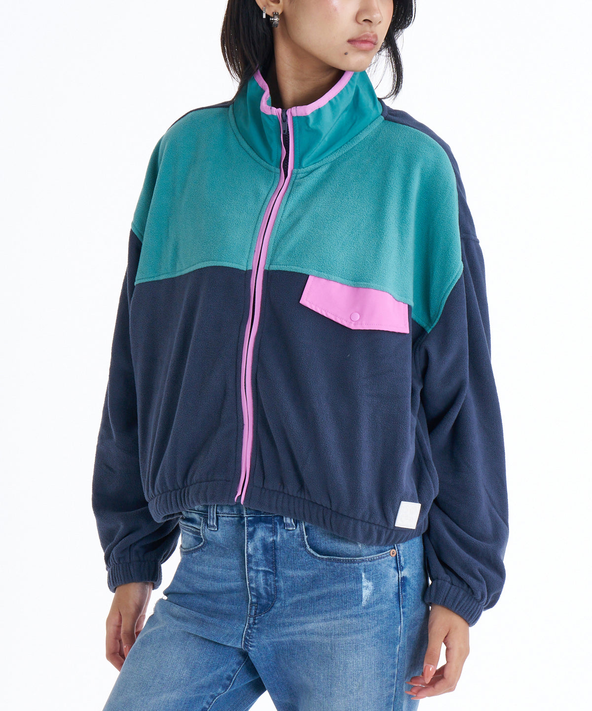 Quiksilver ウィメンズ KEDAI FZ フルジップフリースジャケット