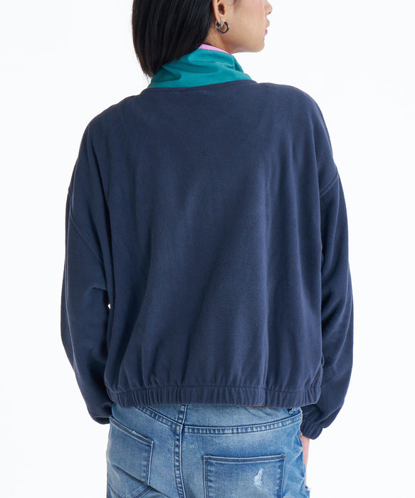 【オンラインストア・直営店限定】Quiksilver  KEDAI FZ ウィメンズ フルジップフリースジャケット