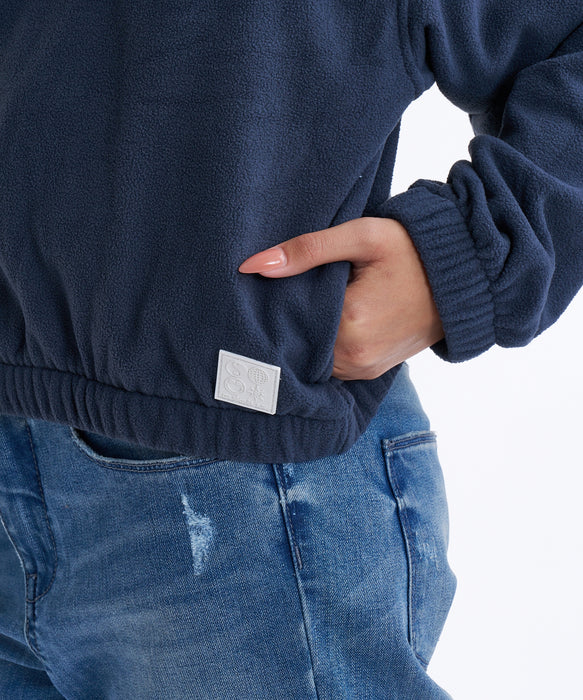 【オンラインストア・直営店限定】Quiksilver  KEDAI FZ ウィメンズ フルジップフリースジャケット