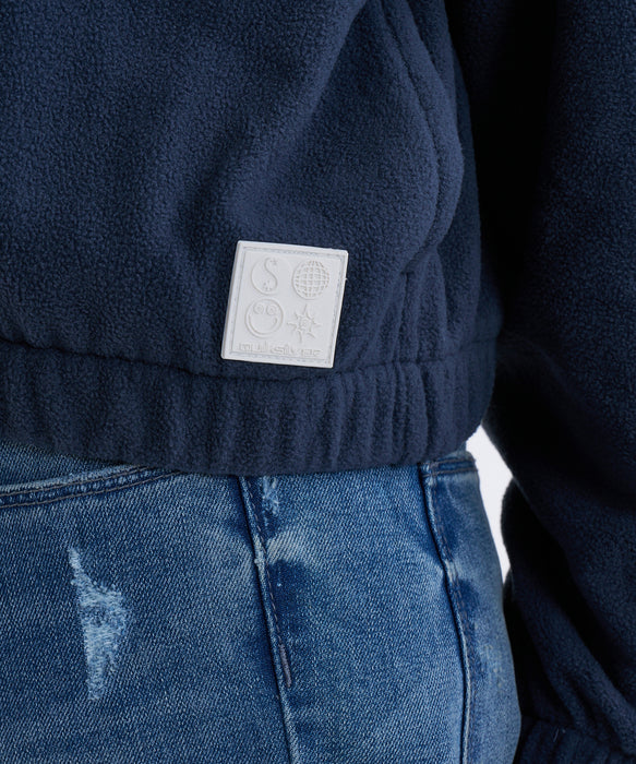 【オンラインストア・直営店限定】Quiksilver  KEDAI FZ ウィメンズ フルジップフリースジャケット