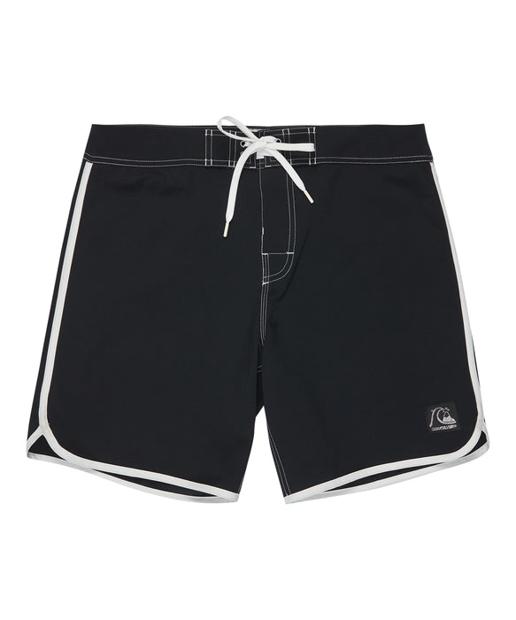 QUIKSILVER メンズ ORIGINAL SCALLOP 18 ボードショーツ フィットタイ 18インチ インナーショーツなしタイプ 4WAYストレッチ・撥水加工 【2026年春夏モデル】