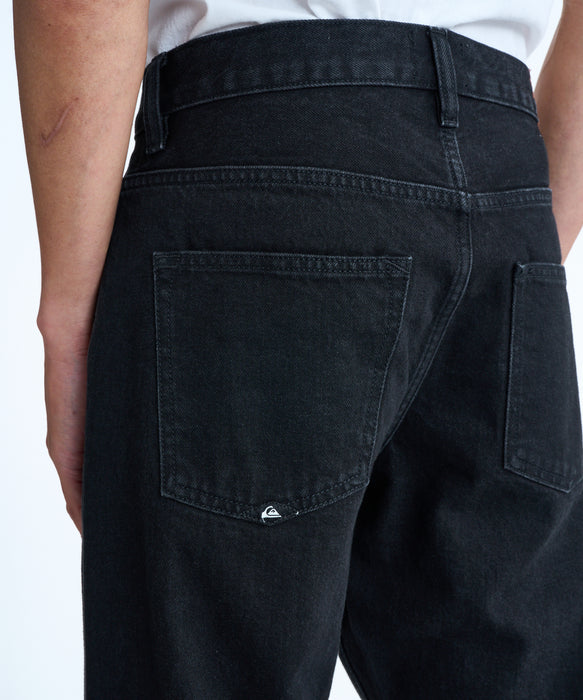 QUIKSILVER メンズ QUIKSILVER STRAIGHT デニムストレートパンツ