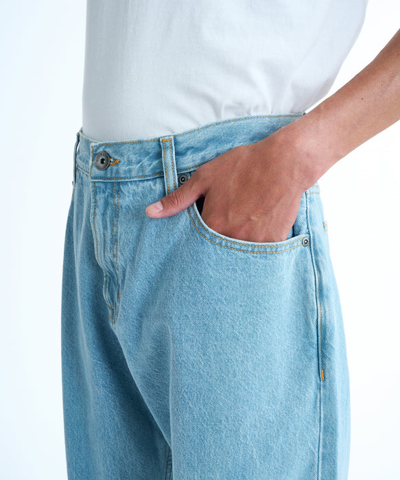 QUIKSILVER メンズ QUIKSILVER BAGGY DENIM デニムロングパンツ バギー