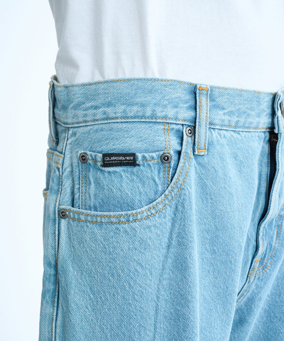 QUIKSILVER メンズ QUIKSILVER BAGGY DENIM デニムロングパンツ バギー