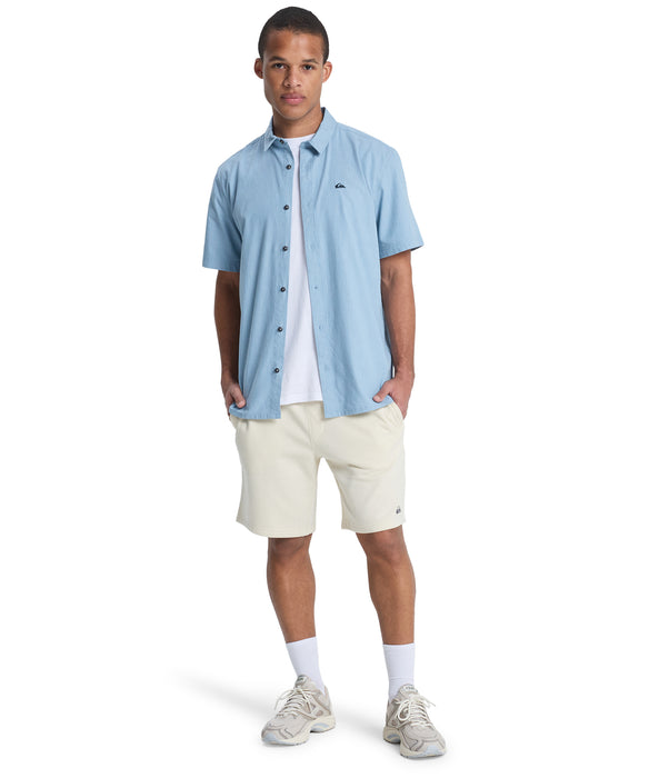 QUIKSILVER メンズ BASIC FLEECE SHORT YOUNG MEN スウェットショート