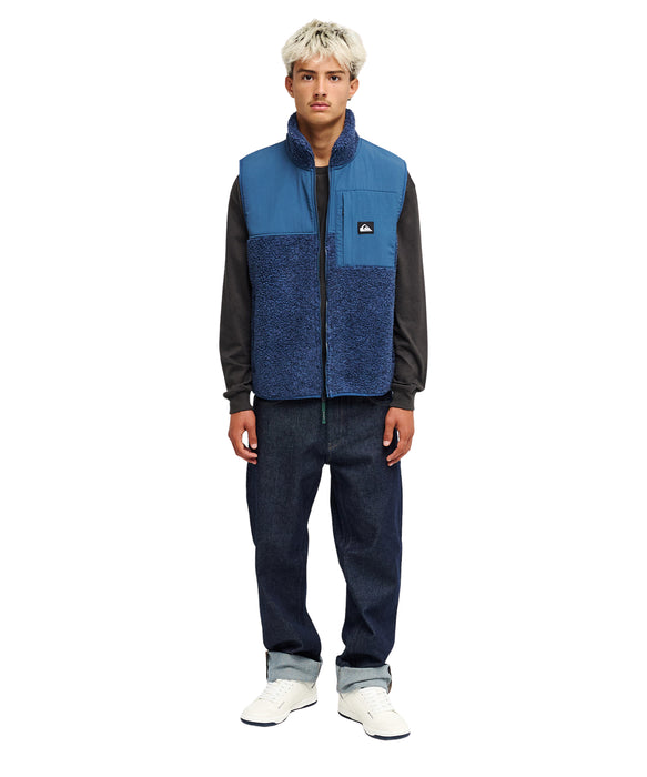 QUIKSILVER メンズ SHALLOW WATER GILET スウェットジャケット 【2026年秋冬モデル】 BRQ0 / XL