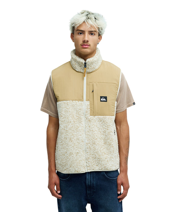 QUIKSILVER メンズ SHALLOW WATER GILET スウェットジャケット 【2026年秋冬モデル】 SFZ0 / XL