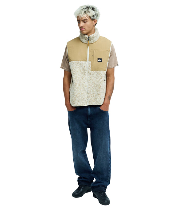 QUIKSILVER メンズ SHALLOW WATER GILET スウェットジャケット 【2026年秋冬モデル】 SFZ0 / XL