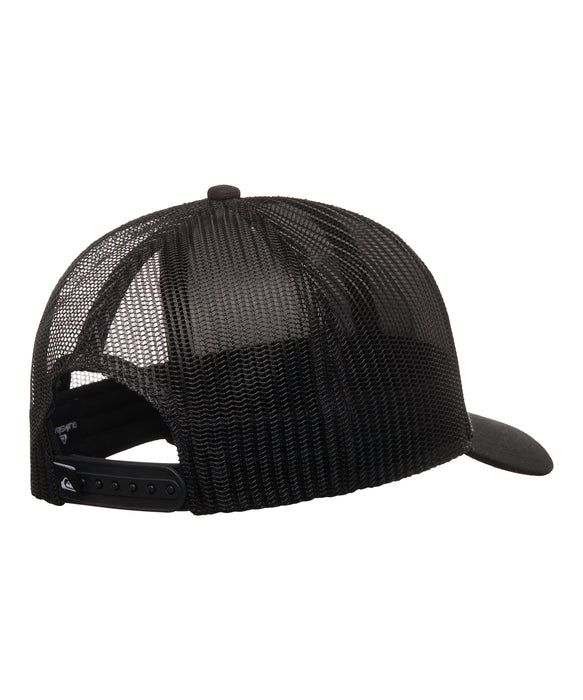 QUIKSILVER メンズ DECADES COTTON TRUCKER メッシュキャップ 【2026年
