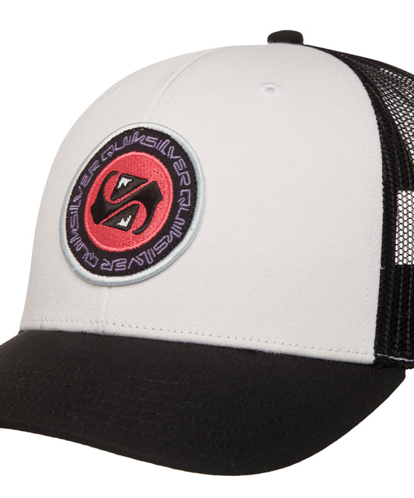 QUIKSILVER メンズ DECADES COTTON TRUCKER メッシュキャップ 【2026年