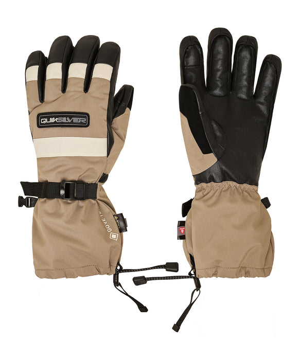 QUIKSILVER メンズ HIGHLINE GORE-TEX GLOVES スノーグローブ 【25-26SNOWモデル】 TZC0 / L