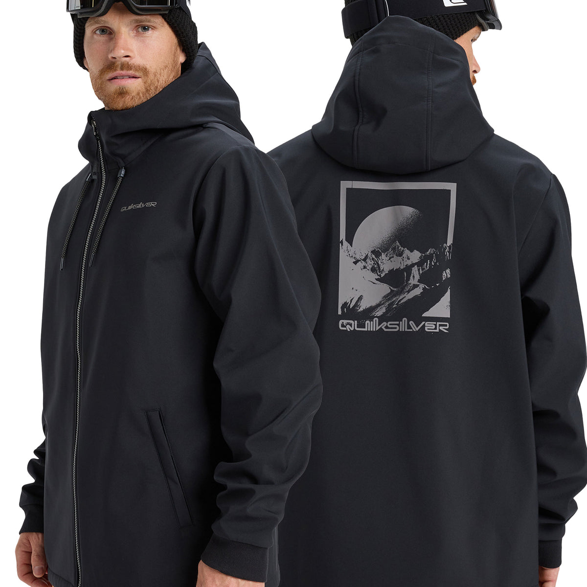 QUIKSILVER メンズ LIVE FOR THE DREAM スノージャケット 3,000mm撥水