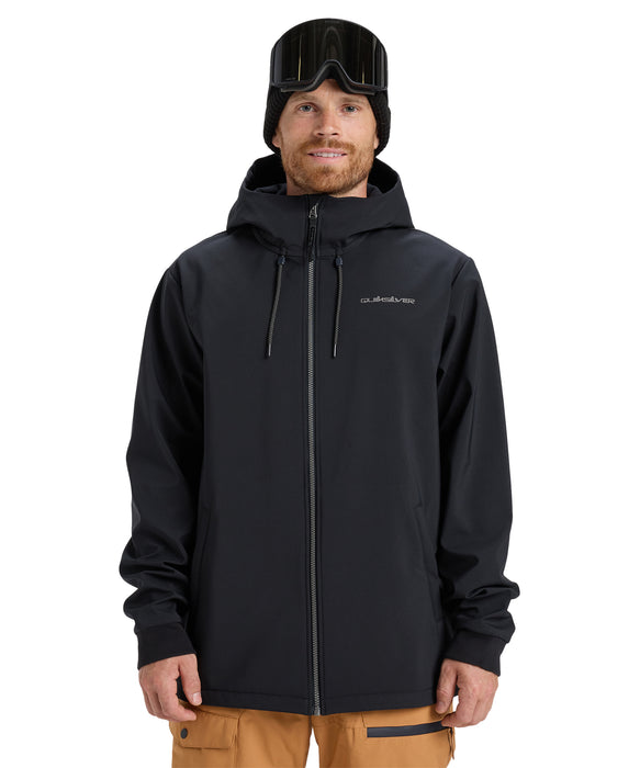 QUIKSILVER メンズ LIVE FOR THE DREAM スノージャケット 3,000mm撥水