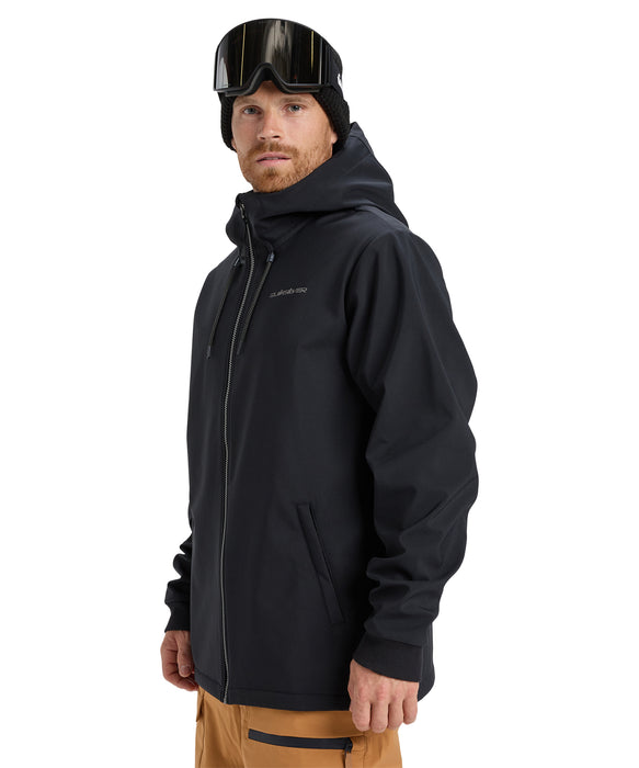 QUIKSILVER メンズ LIVE FOR THE DREAM スノージャケット <SURF THE MOUNTAIN>【25-26SNOWモデル】 KVJ0 / L
