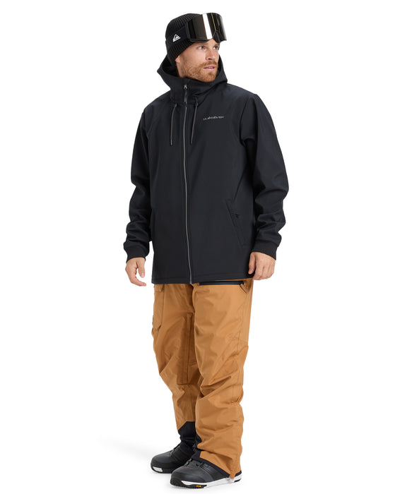 QUIKSILVER メンズ LIVE FOR THE DREAM スノージャケット <SURF THE MOUNTAIN>【25-26SNOWモデル】 KVJ0 / L