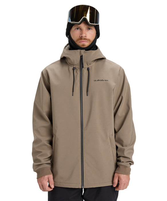 QUIKSILVER メンズ LIVE FOR THE DREAM スノージャケット <SURF THE MOUNTAIN>【25-26SNOWモデル】 TZC0 / L
