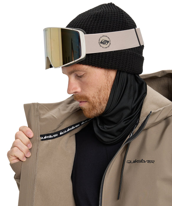 QUIKSILVER メンズ LIVE FOR THE DREAM スノージャケット <SURF THE MOUNTAIN>【25-26SNOWモデル】 TZC0 / L