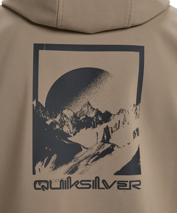 QUIKSILVER メンズ LIVE FOR THE DREAM スノージャケット <SURF THE MOUNTAIN>【25-26SNOWモデル】 TZC0 / L