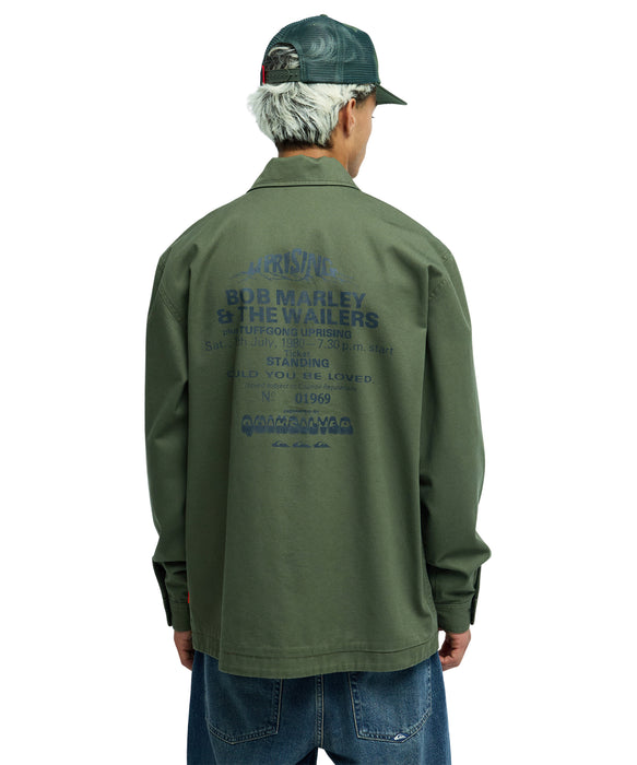 QUIKSILVER X BOB MARLEY UPRISING JKT ジャケット 【2026年秋冬モデル】 CRE0 / XL