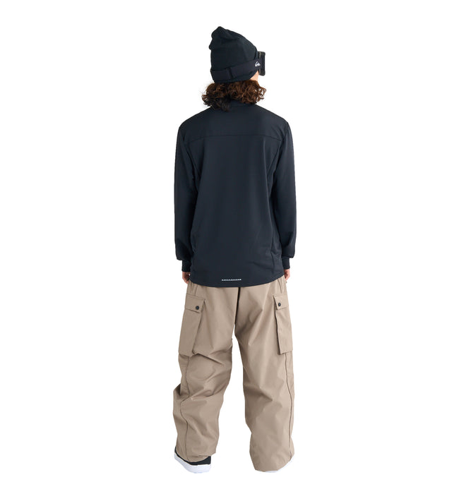 【OUTLET】QUIKSILVER メンズ EARLY START HZ スノーレイヤー インナーウェア 吸湿速乾