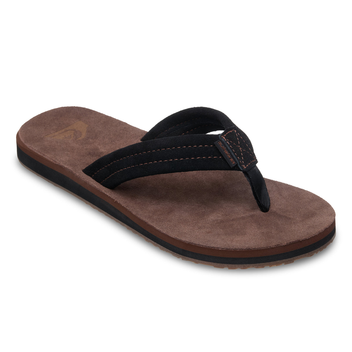 QUIKSILVER メンズ CARVER SUEDE 26 PLUS スエードレザーサンダル