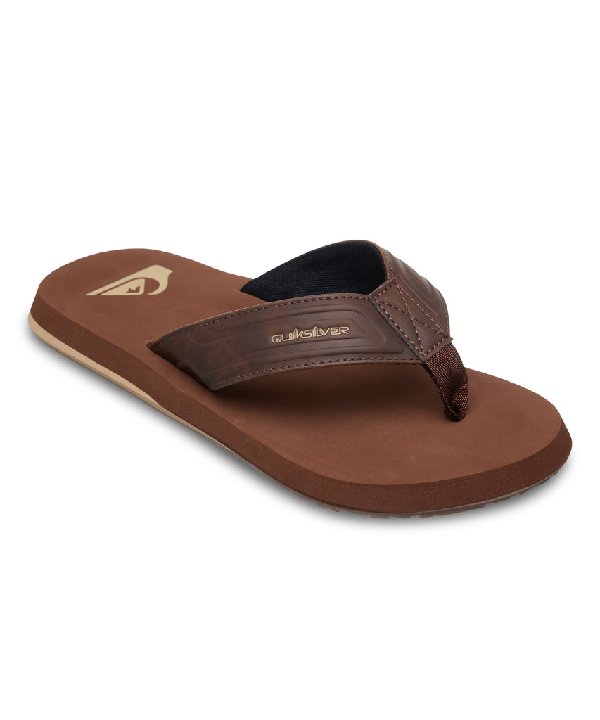 Olukai レザービーチサンダル ブラウンメンズ 27cm(US9) Amazon.com
