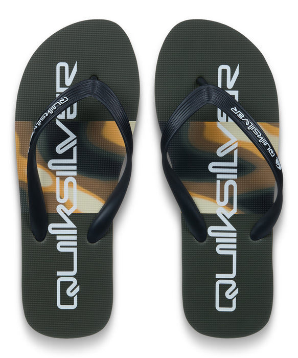 QUIKSILVER メンズ MOLOKAI STRIPE 26 ビーチサンダル 【2026年春夏モデル】 CRE6 / 28CM