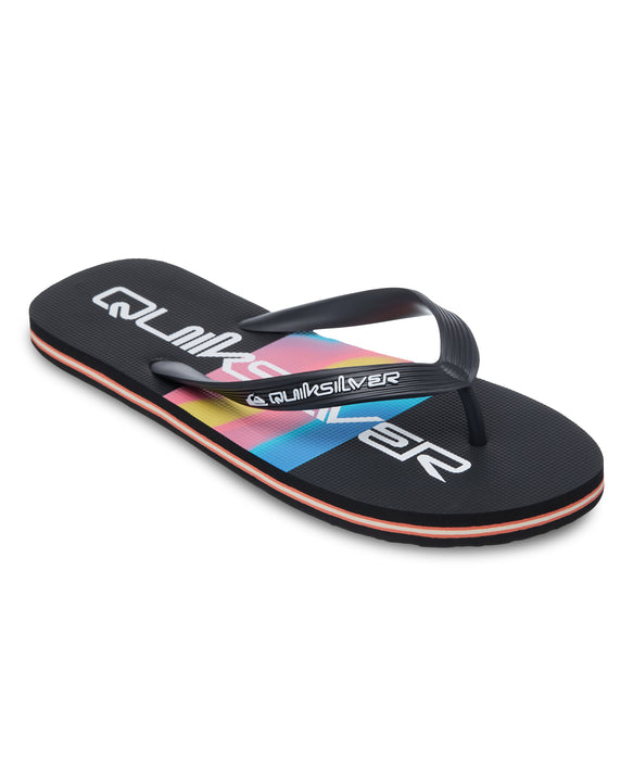 QUIKSILVER メンズ MOLOKAI STRIPE 26 ビーチサンダル 【2026年春夏モデル】 KVJ1 / 28CM