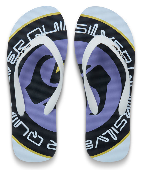 QUIKSILVER メンズ MOLOKAI SCREEN ビーチサンダル 【2026年春夏モデル】 WHT / 28CM