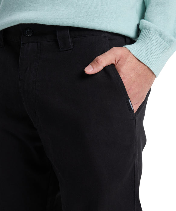 QUIKSILVER メンズ CHINO STRAIGHT PANT ロングパンツ 【2026年秋冬モデル】 KVJ0 / 34