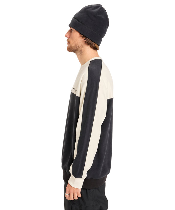 QUIKSILVER メンズ HIGH ALTITUDE FLEECE スノーウェア <SURF THE MOUNTAIN>【25-26SNOWモデル】 KVJ0 / L