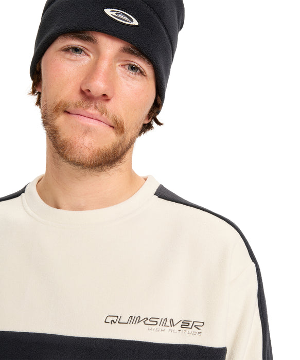 QUIKSILVER メンズ HIGH ALTITUDE FLEECE スノーウェア <SURF THE MOUNTAIN>【25-26SNOWモデル】 KVJ0 / L