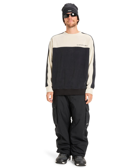 QUIKSILVER メンズ HIGH ALTITUDE FLEECE スノーウェア <SURF THE MOUNTAIN>【25-26SNOWモデル】 KVJ0 / L
