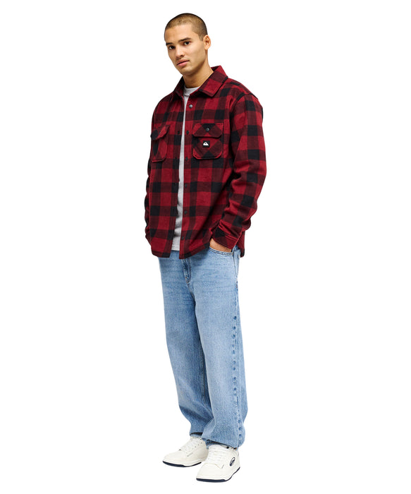 QUIKSILVER メンズ VENTURE POLAR FLEECE SHIRT トレーナー 【2026年秋冬モデル】 KVJ1 / XL