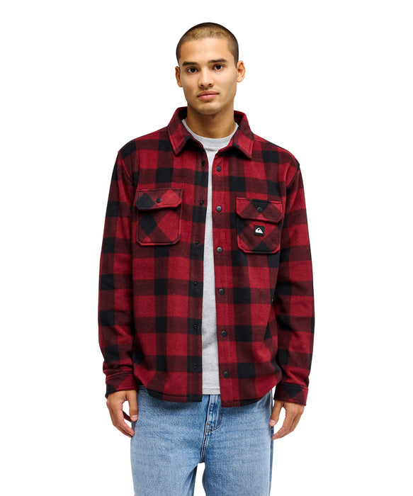 QUIKSILVER メンズ VENTURE POLAR FLEECE SHIRT トレーナー 【2026年秋冬モデル】 RRE1 / XL