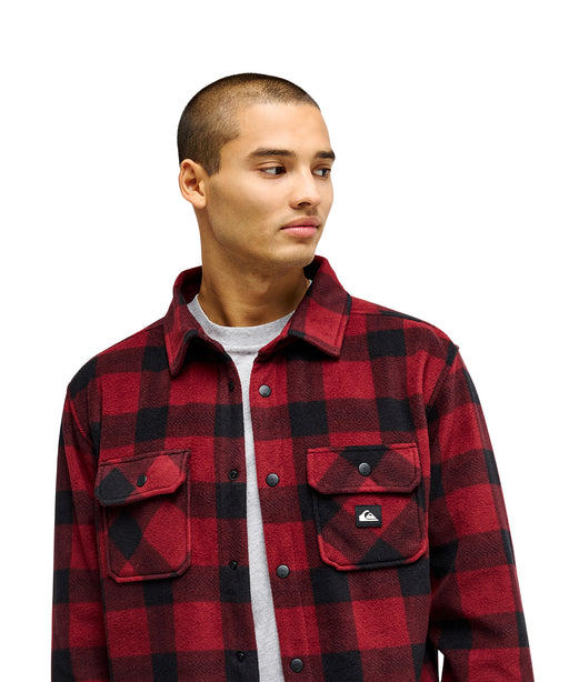 QUIKSILVER メンズ VENTURE POLAR FLEECE SHIRT トレーナー 【2026年秋冬モデル】 RRE1 / XL