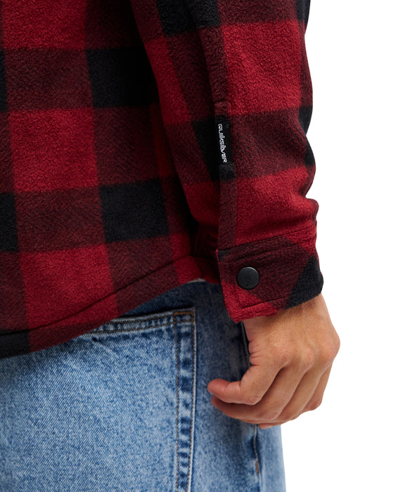 QUIKSILVER メンズ VENTURE POLAR FLEECE SHIRT トレーナー 【2026年秋冬モデル】 RRE1 / XL