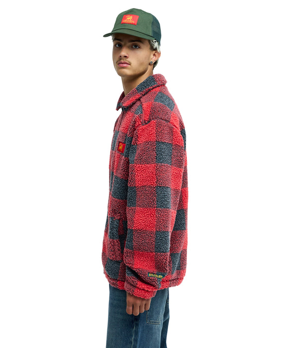 QUIKSILVER X BOB MARLEY BUFFALO SHERPA スウェットジャケット 【2026年秋冬モデル】 RZM1 / XL