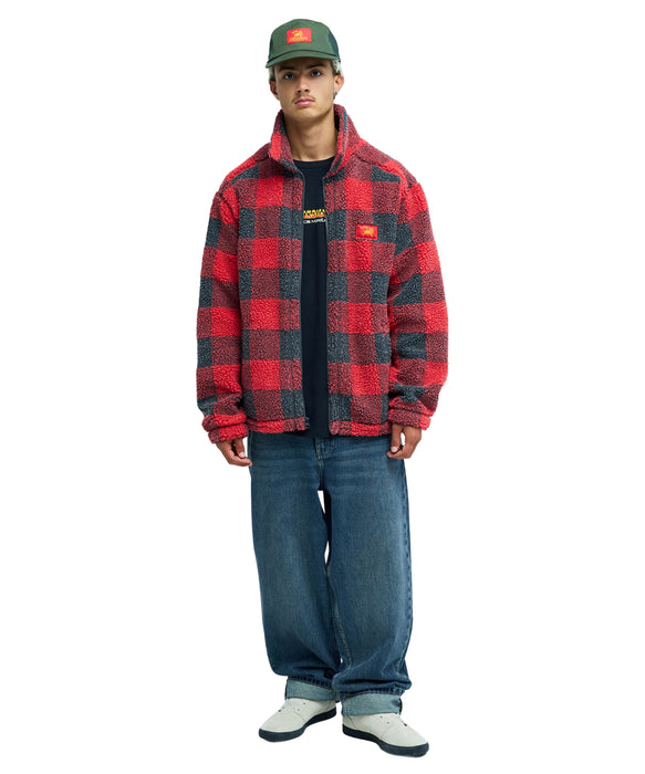 QUIKSILVER X BOB MARLEY BUFFALO SHERPA スウェットジャケット 【2026年秋冬モデル】 RZM1 / XL