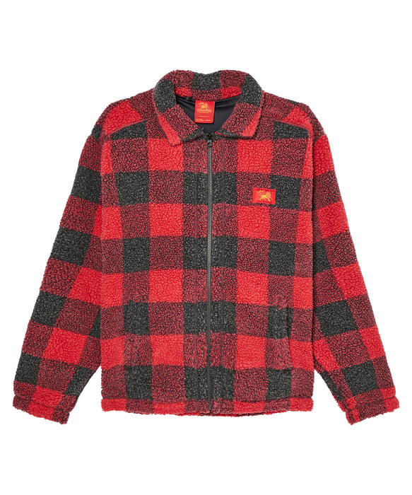 QUIKSILVER X BOB MARLEY BUFFALO SHERPA スウェットジャケット 【2026年秋冬モデル】 RZM1 / XL