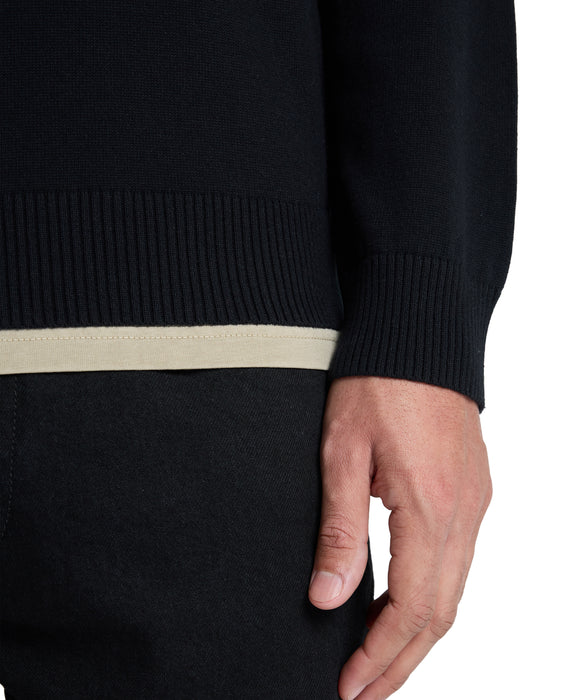 QUIKSILVER メンズ SALT WATER SWEATER LIGHT セーター 【2026年秋冬モデル】 KVJ0 / XL