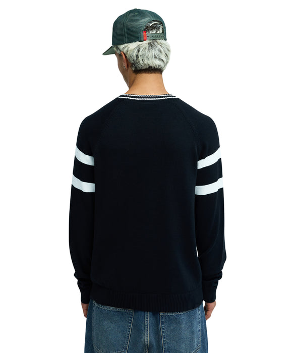 QUIKSILVER X BOB MARLEY TRENCH TOWN CREW セーター 【2026年秋冬モデル】 KVJ0 / XL