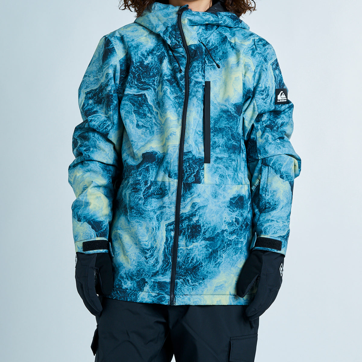 OUTLET】Quiksilver MISSION PRINTED NP JK
