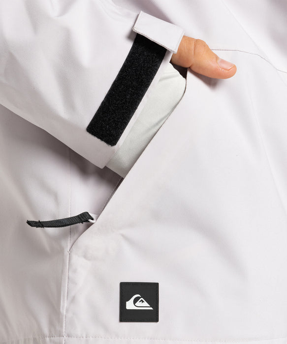 QUIKSILVER メンズ MULDROW 20K JK スノージャケット <SURF THE MOUNTAIN>【25-26SNOWモデル】 SFN0 / L