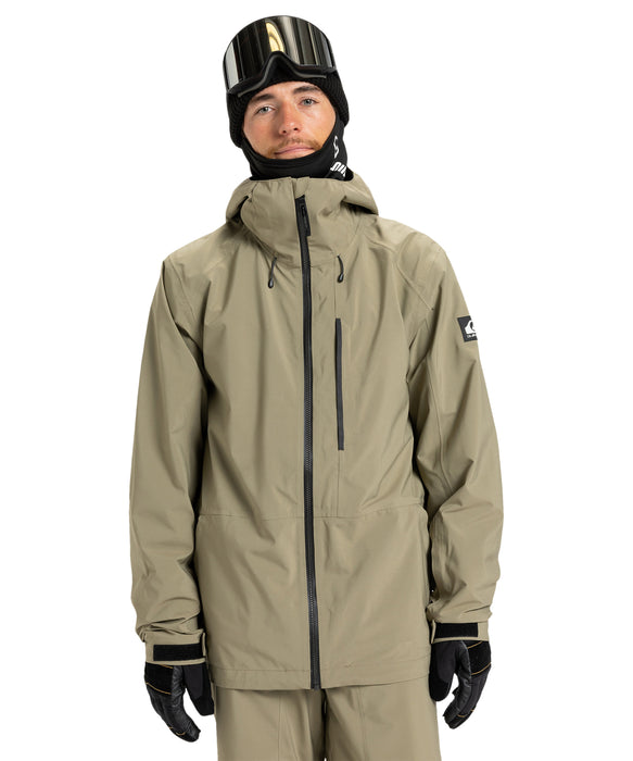 QUIKSILVER メンズ MULDROW 20K JK スノージャケット <SURF THE MOUNTAIN>【25-26SNOWモデル】 TZC0 / L
